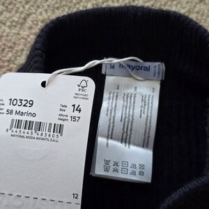 Mayoral Dark Blue Men's Turtleneck Sweater